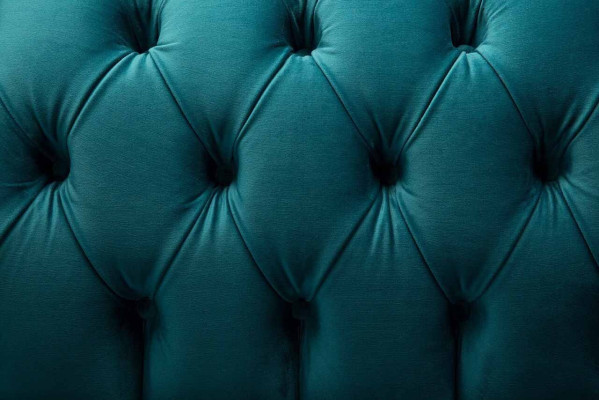 Chesterfield Design Sessel Couch Polster Luxus Textil Couchen 1 Sitzer