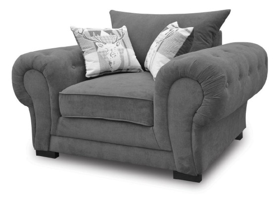 Sofagarnitur 3+2+1 Chesterfield-Möbel Wohnzimmer Textil im italienischen Stil