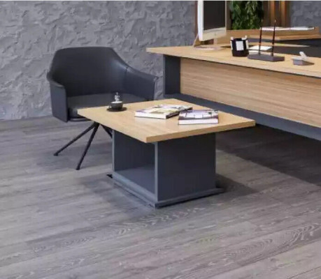 Designer Brauner Couchtisch Holztisch Beistelltisch Wohnzimmer Möbel 