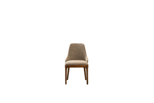Gruppe Stühle Küchenstühle Esszimmerstühle Beige 6tlg Modern Stoff