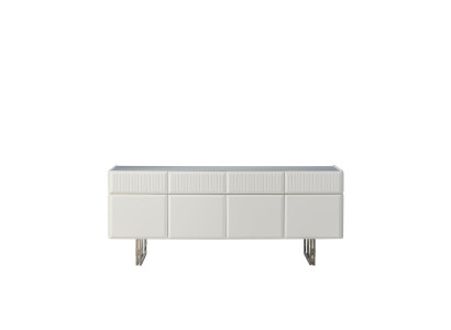 Sideboard Anrichte Schrank Holz Weiß Holzschrank Kommode Moderne