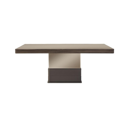 Esstisch Esszimmertisch Tisch Esszimmer Luxus Holz Beige 199 cm