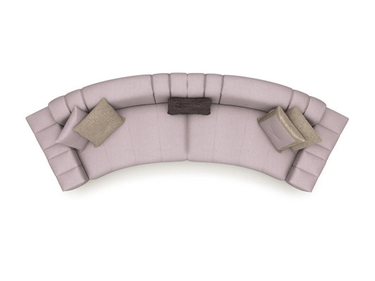 Big Sofa Couchen Sechssitzer Polstermöbel Textil Luxus Einrichtung Wohnzimmer