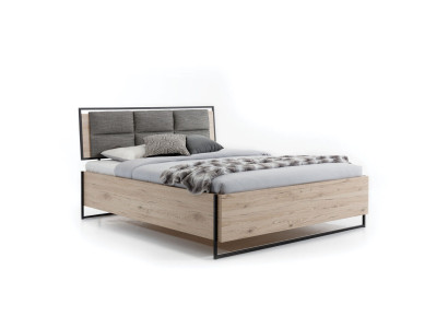 Modernes Schlafzimmer Bett Stilvolles Holzbett Luxuriöses Doppelbett