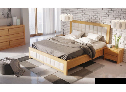 Echtholz Betten Holzbett Doppelbett handgefertigt Echtholz Bett Neu 