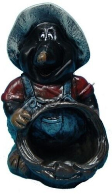 Design Vase Maulwurf Design Skulptur Figur Statue Statuen Figuren Dekoration Neu