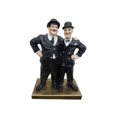 Deko Figur Statue Skulptur 50 cm Figuren Statuen Skulpturen Dick und Doof Neu