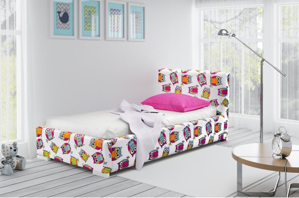 Jugendbett Kinderbett Kids Design Modern Bett Kinderzimmer 90 cm Bettkasten Neu