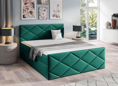 Bett Bettkasten Boxspringbett 180x200 Schlafzimmer Design Doppel Modern