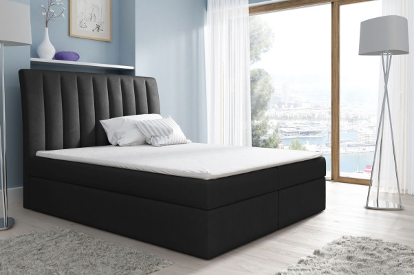 Ehebett Bettgestell Bett Polsterbett Betten Polyester Boxspringbett Doppelbett