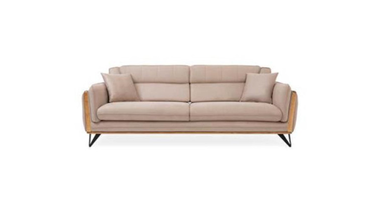 Sofa Couch Garnitur Möbel 3 tlg. Set Sofgarnitur Couchen Einrichtung