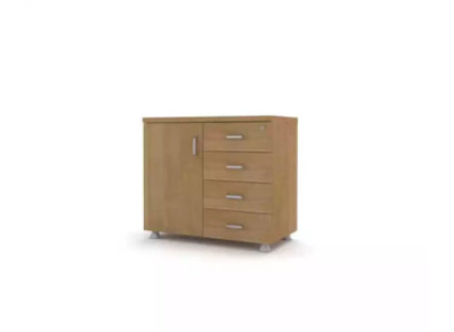 Büro Kommode Holz Schrank Arbeitszimmer Neu Klassischer Möbel