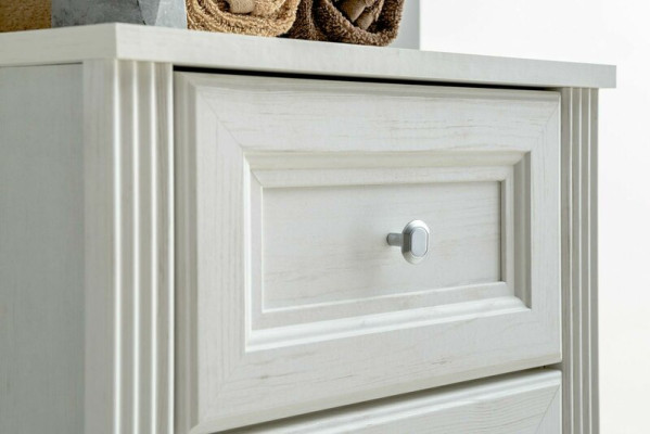 Hochschrank Badmöbel Unterschrank Hochschrank weiß Badschrank
