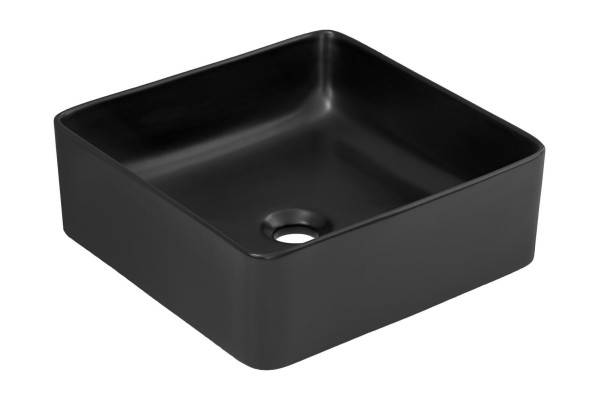 Waschtisch Schwarzer Aufsatz Tisch Platte Waschbecken Becken Aufsetzen Keramik