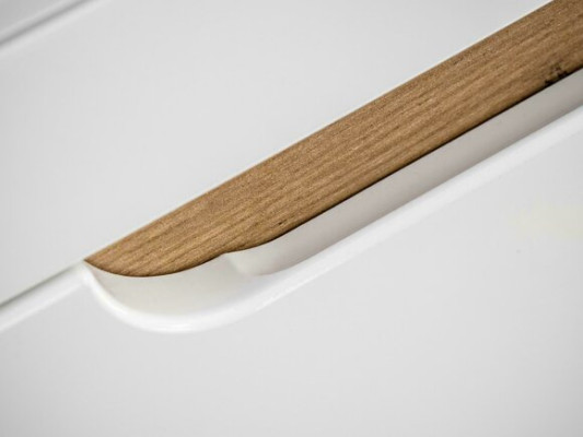 Design Badezimmer Möbel Gruppe Bad 6tlg. Set Garnitur Schrank Waschbecken Holz