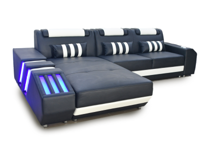 Ecksofa Eckgarnitur Sofa Couch Polster Wohnlandschaft Garnitur L Form