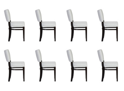 8x Esszimmer Stühle Stuhl Sessel Set Lounge Club mit Armlehnen Luxus