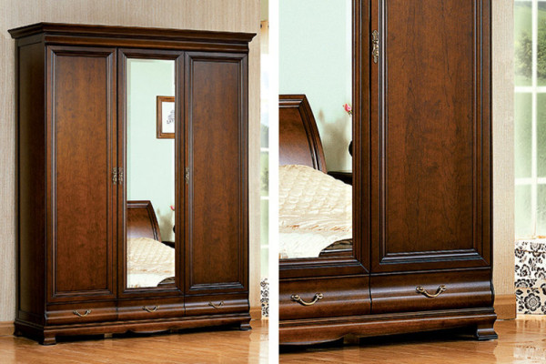 Klassische Kommode Beistellschrank Koffer Bock Truhenschrank Hocker