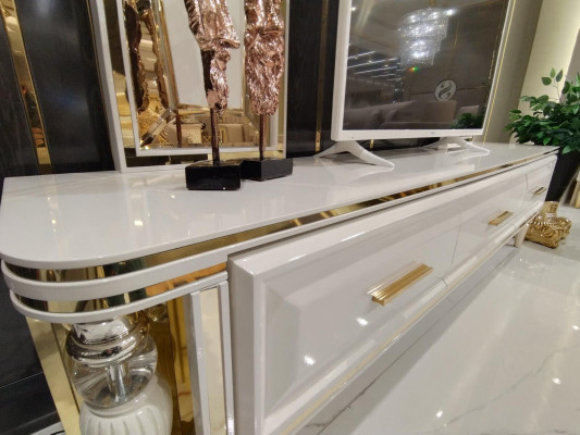 Modern rtv Regal Sideboard rtv Kommode Lowboard Fernseh Ständer Schrank Möbel