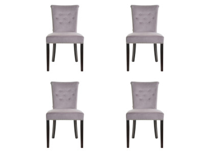 4x Design Polster Stühle Stuhl Seht Garnitur Sessel Lounge Club Set Modern