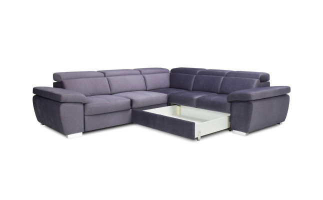 XXL Polster Wohnlandschaft Sofa Eck Sitz Polster Schlaf Garnitur Couchen Sofas