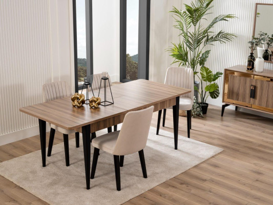 Esszimmer Luxus Essgruppe Esstisch Set 10tlg Esszimmer Braun Holz 