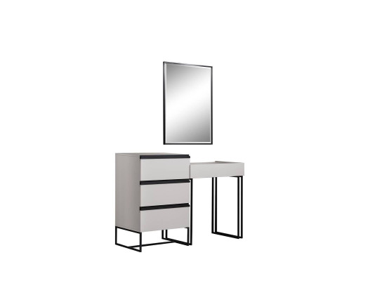 Schlafzimmer Garnitur Doppelbett Bett Nachttische Holz Set 7tlg Weiß