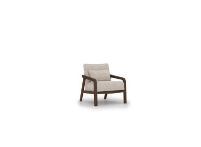 Wohnzimmer Sessel Holz Polster Textil Einrichtung Polstermöbel Design