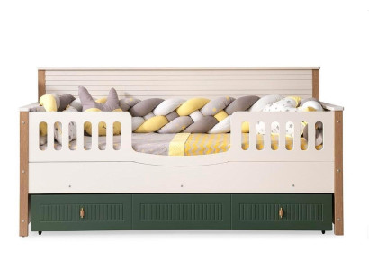 Bettrahmen Kinderbett Bett Kinderzimmer Kinderzimmermöbel Helles Holz