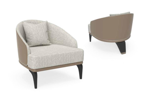Modern Design Sessel Ohrensessel Luxus Design Wohnzimmer Einsitzer Modern neu