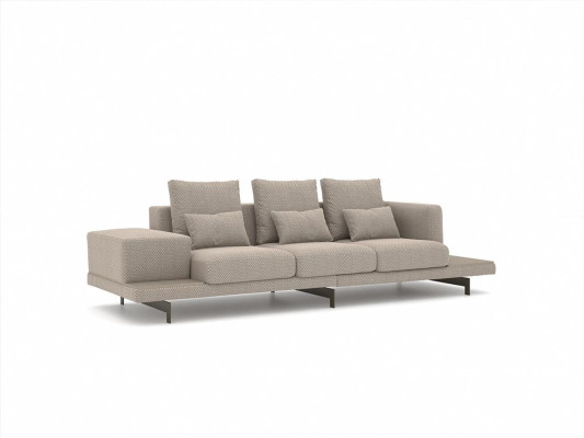 Wohnzimmer Komplett 2x Sofa Dreisitzer Textil Polstermöbel Sessel Neu Couchtisch