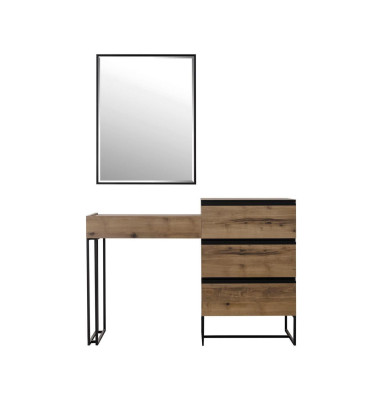 Luxus Schlafzimmer Garnitur Doppelbett Bett Holz Set 7tlg Braun Modern