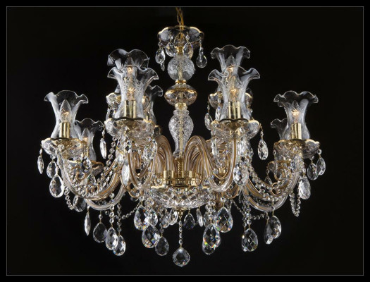 Klassische Kronleuchter Deckenleuchten Lampe Bohemia Beleuchtung Kristall Neu