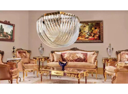 Kronleuchter Wohnzimmer Luxus Deckenleuchte Crystal Kronleuchter