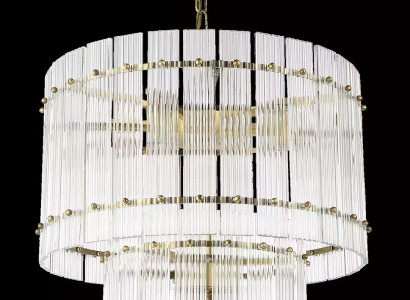  Kronleuchter Deckenleuchte Deckenlampe Wohnzimmer Glasbeleuchtung Neu