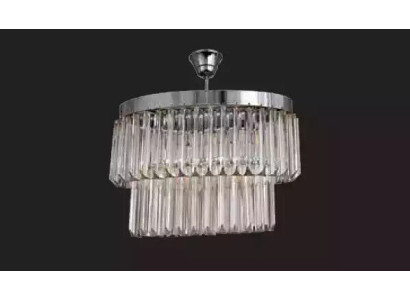 Wohnzimmer Kronleuchter Crystal Deckenleuchte neu grau Modern