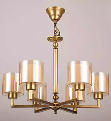 Deckenlampe Wohnzimmer Deckenleuchten Lichtschirm Luster Glass Luxus