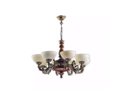 Deckenleuchter Luster Kronleuchter Deckenlampe Lampen Braun Klassischе