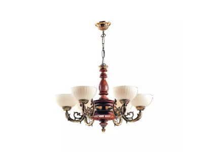 Deckenleuchter Lüster Kronleuchter Deckenlampe Lampen Braun Klassischе