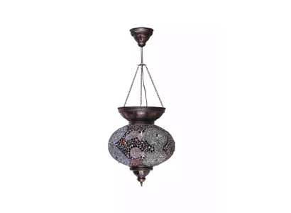 Kronleuchter Lampen Deckenleuchter Lüster Deckenlampe Glas Silber Neu