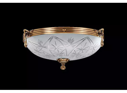 Deckenleuchter Lüster Deckenlampe Grau Lampe Kronleuchter Glas Gold