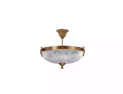 Deckenlampe Lüster Deckenleuchter Lampe Kronleuchter Glas Gold Grau