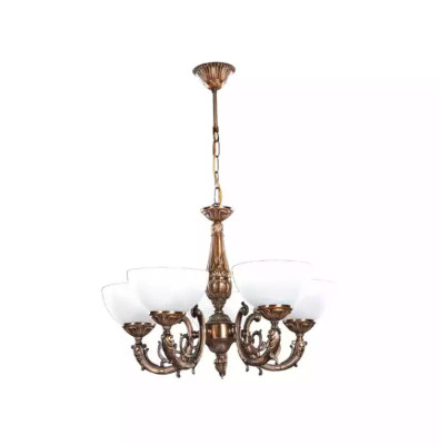 Deckenlampe Lüster Deckenleuchter Antique Kronleuchter Lampe Glas Gold