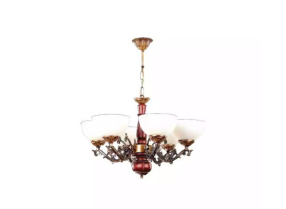 Deckenleuchter Lüster Kronleuchter Deckenlampe Lampen Braun Klassischе
