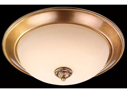 Deckenleuchter Lüster Kronleuchter Deckenlampe Gold Glas Lampen Metall