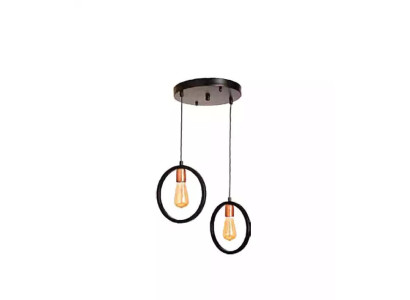  Deckenlampe für Wohnzimmer oder Gast luxuriös schwarz stilvoll Leuchte
