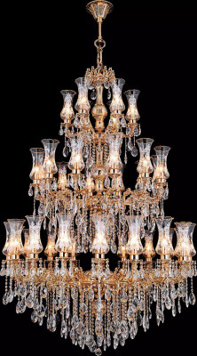  Kronleuchter Luster Glass Deckenlampe xxl Leuchte Galerie Kristall Lampe