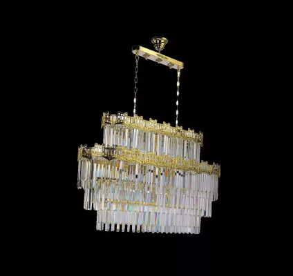 Kronleuchter Moderne Gold Anhänger Leichte Pendant Wohnzimmer Luxus