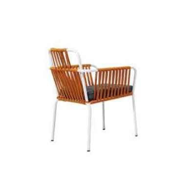 Moderne Esszimmer Möbel Terrassen 4x Stühle Edelstahlmöbel