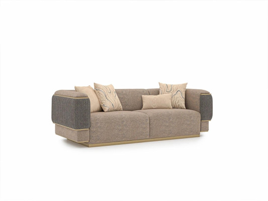 Sofagarnitur 4tlg Polstersofa Wohnzimmer Dreisitzer Sofa Design Modern Sessel